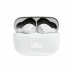 JBL Wave 200TWS In-ear Bluetooth Handsfree Ακουστικά με Θήκη Φόρτισης Λευκά