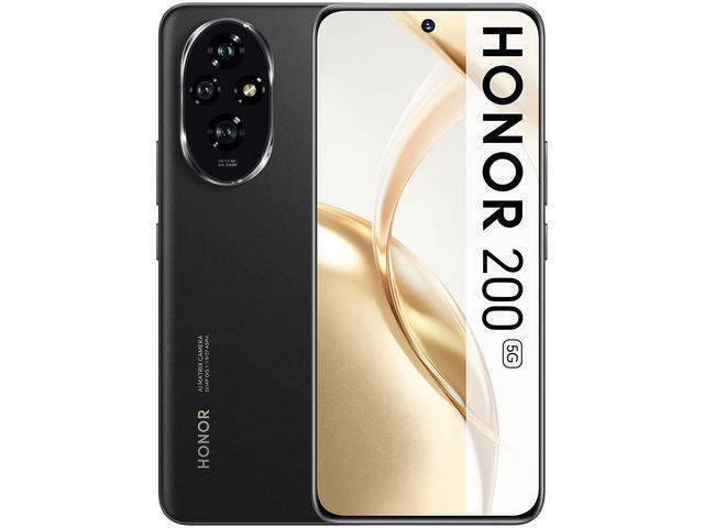 Honor 200 5G Dual SIM 12/512GB Μαύρο