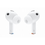 Samsung Galaxy Buds3 Pro Bluetooth Handsfree Ακουστικά με Αντοχή στον Ιδρώτα και Θήκη Φόρτισης Λευκά