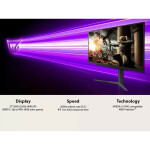 LG UltraGear 27GS75Q-B IPS HDR Monitor 27 QHD 2560x1440 180Hz με Χρόνο Απόκρισης 1ms GTG