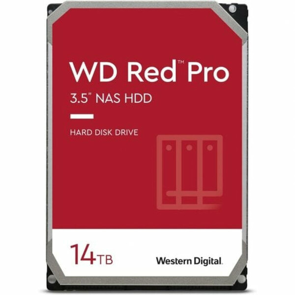 Western Digital Red Pro 14TB HDD Σκληρός Δίσκος 3.5 SATA III 7200rpm με 512MB Cache για NAS Κωδικός WD142KFGX