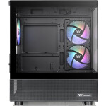 Thermaltake View 170 TG Gaming Micro Tower Κουτί Υπολογιστή με Πλαϊνό Παράθυρο και RGB Φωτισμό Μαύρο