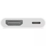 Apple Μετατροπέας Lightning male σε HDMI / Lightning female Λευκό 1τμχ MW2P3ZM/A