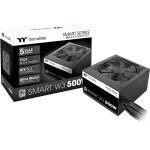 Thermaltake Smart W3 500W Μαύρο Τροφοδοτικό Υπολογιστή Full Wired 80 Plus Standard