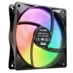 Be Quiet Light Wings LX Case Fan 120mm με ARGB Φωτισμό και Σύνδεση 3-Pin / 4-Pin PWM