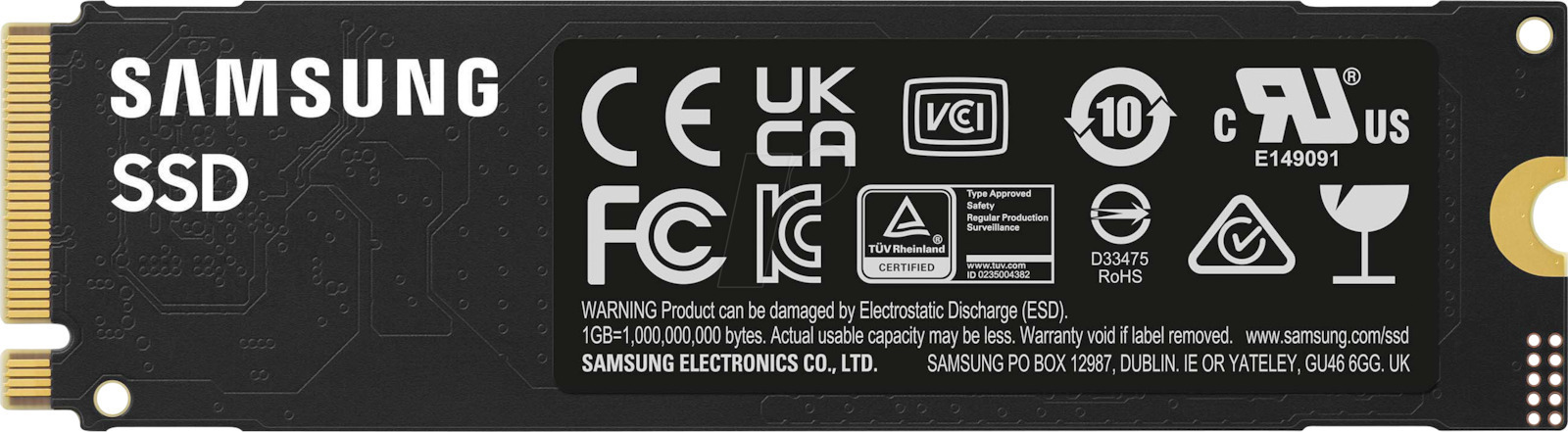 Samsung 990 EVO Plus SSD 4TB M.2 NVMe PCI Express 5.0 Κωδικός MZ-V9S4T0BW