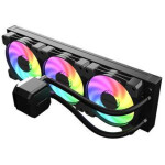 LC-Power Jet Flow Υδρόψυξη Επεξεργαστή Τριπλού Ανεμιστήρα 120mm για Socket AM4/AM5/1700/1200/115x με ARGB Φωτισμό