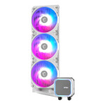 MSI MAG Coreliquid A13 360 Υδρόψυξη Επεξεργαστή Τριπλού Ανεμιστήρα 120mm για Socket AM4/AM5/1700 με ARGB Φωτισμό Λευκή