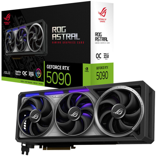 Asus GeForce RTX 5090 32GB GDDR7 Astral OC Edition Κάρτα Γραφικών Κωδικός 90YV0LW0-M0NA00