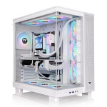 Thermaltake View 380 XL TG ARGB Gaming Midi Tower Κουτί Υπολογιστή με Πλαϊνό Παράθυρο Snow White