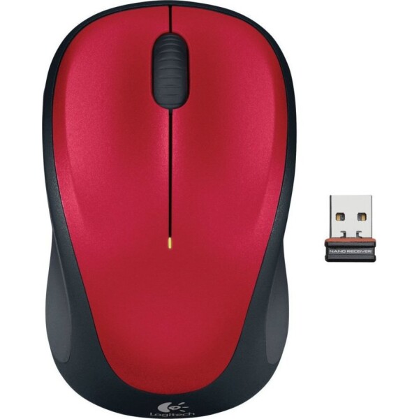 Logitech M235 Ασύρματο Mini Ποντίκι Κόκκινο