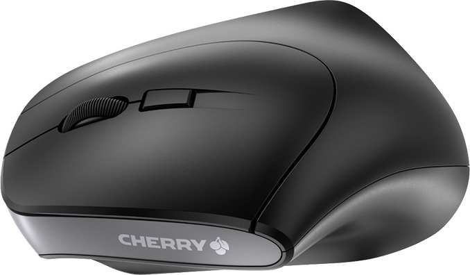 Cherry MW 4500 Ασύρματο Εργονομικό Ποντίκι Μαύρο