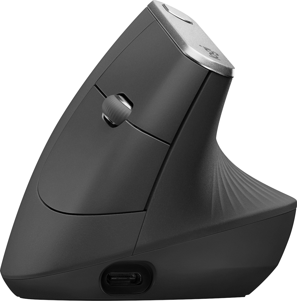 Logitech MX Vertical Ασύρματο Ενσύρματο Εργονομικό Bluetooth Ποντίκι Μαύρο