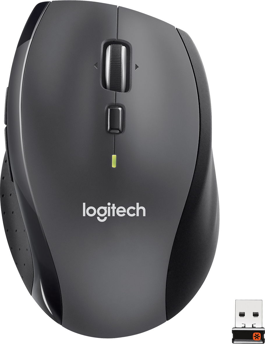 Logitech Marathon Mouse M705 Ασύρματο Ποντίκι Black/Silver