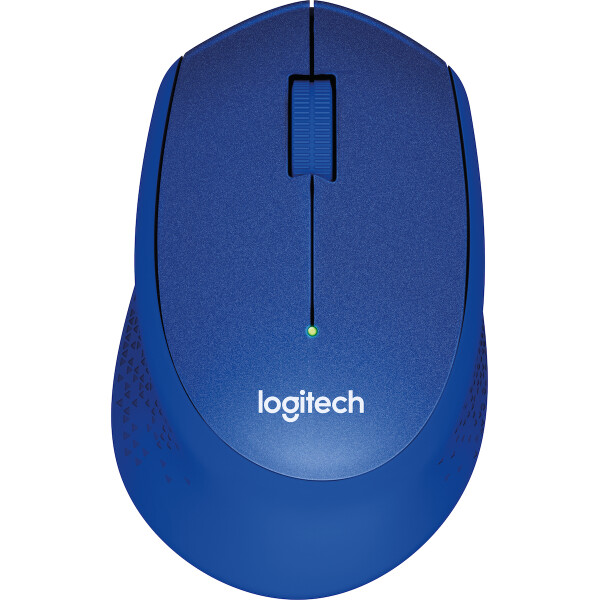 Logitech M330 Silent Plus Ασύρματο Mini Ποντίκι Μπλε
