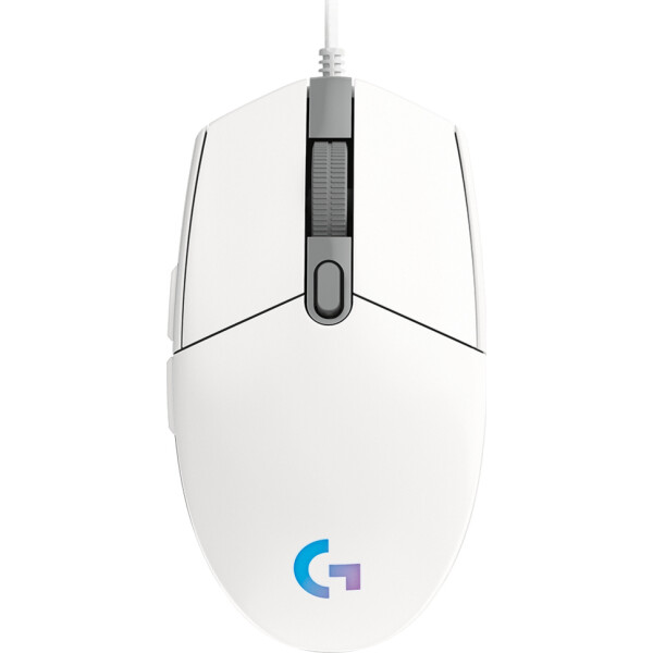 Logitech G203 Lightsync RGB Gaming Ποντίκι 8000 DPI Λευκό