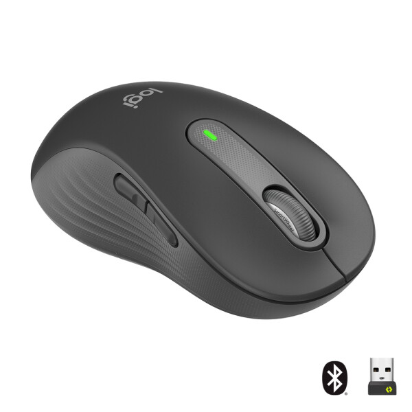Logitech Signature M650 L Left Ασύρματο Bluetooth Ποντίκι για Αριστερόχειρες Graphite