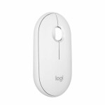 Logitech Pebble M350s Ασύρματο Bluetooth Ποντίκι White