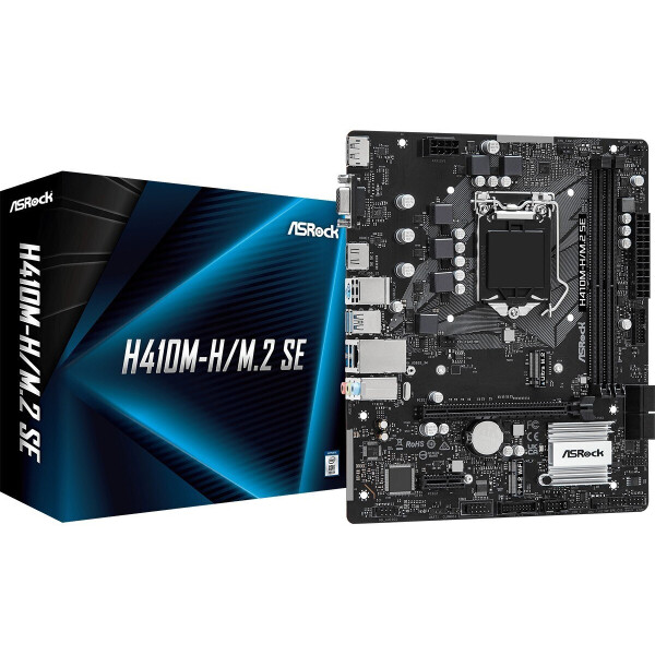 ASRock H410M-H/M.2 SE Motherboard Micro ATX με Intel 1151 Socket