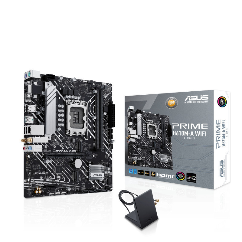 Asus PRIME H610M-A WIFI Motherboard Micro ATX με Intel 1700 Socket 90MB1G00-M0EAY0
