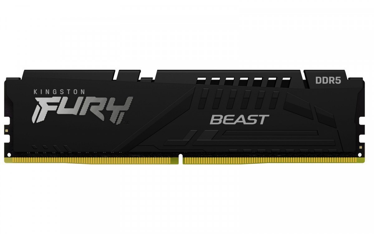 Kingston Fury Beast DDR5 με Module 1x32GB και Ταχύτητα 6000 για Desktop Κωδικός KF560C30BBE-32