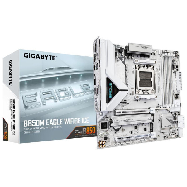 Gigabyte B850 Eagle WIFI6E ICE Motherboard ATX με AMD AM5 Socket