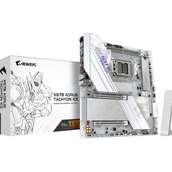 Gigabyte X870 Aorus Tachyon ICE Wi-Fi Motherboard Extended ATX με AMD AM5 Socket
