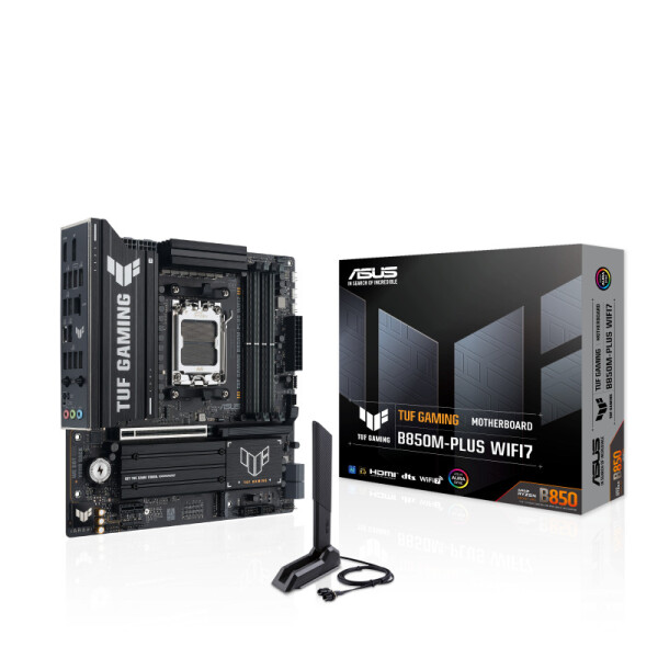 Asus TUF GAMING B850M-PLUS WIFI7 Motherboard Micro ATX με AMD AM5 Socket 90MB1MU0-M0EAY0