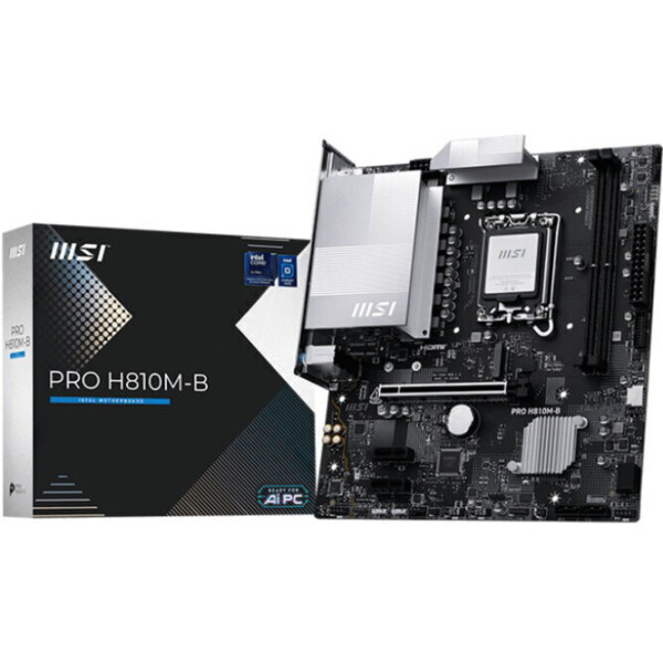 MSI Motherboard ATX με Intel 1851 Socket H810M-B Pro