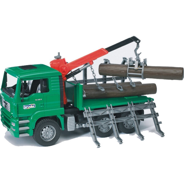 Bruder Φορτηγό MAN Φόρτωσης Κορμών για 3 Ετών