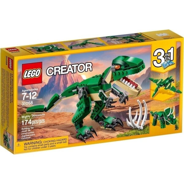 Lego Creator Mighty Dinosaurs για 7 - 12 Ετών 170τμχ Κωδικός 31058