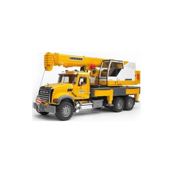 Bruder Γερανός Mack Granite Liebherr Crane Truck για 3 Ετών