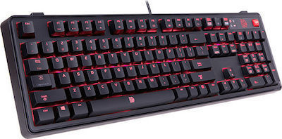 Thermaltake Meka Pro Οπτικό Gaming Πληκτρολόγιο με Cherry MX Brown διακόπτες και Φωτιζόμενα πλήκτρα Αγγλικό US