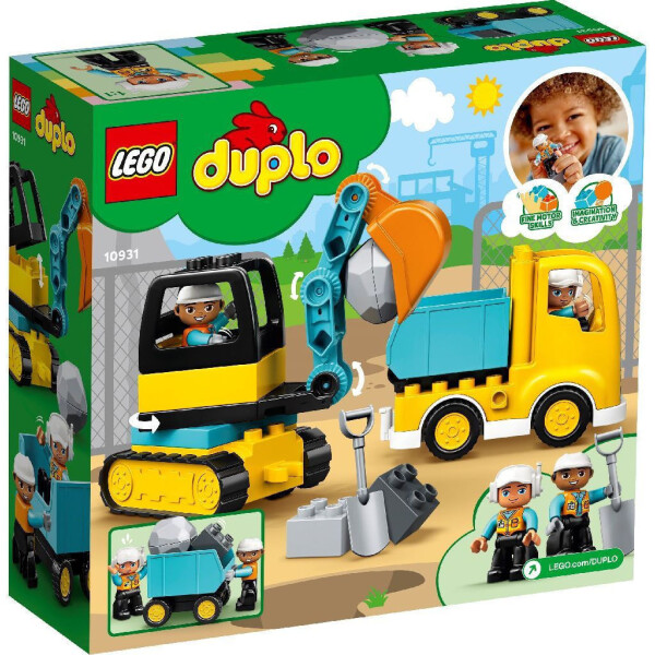 Lego Duplo Truck Tracked Excavator για 2 Ετών Κωδικός 10931