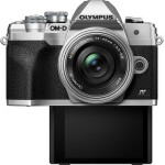 Olympus OM-D E-M10 Mark IV Mirrorless Φωτογραφική Μηχανή Kit ED 1442mm F3.55.6 EZ Pancake Ασημί