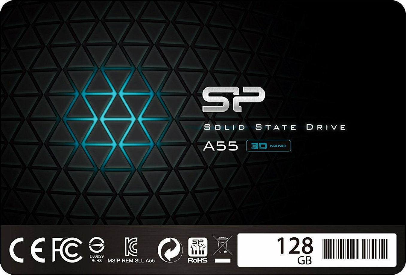 Silicon Power Ace A55 SSD 128GB 2.5 SATA III Κωδικός SP128GBSS3A55S25