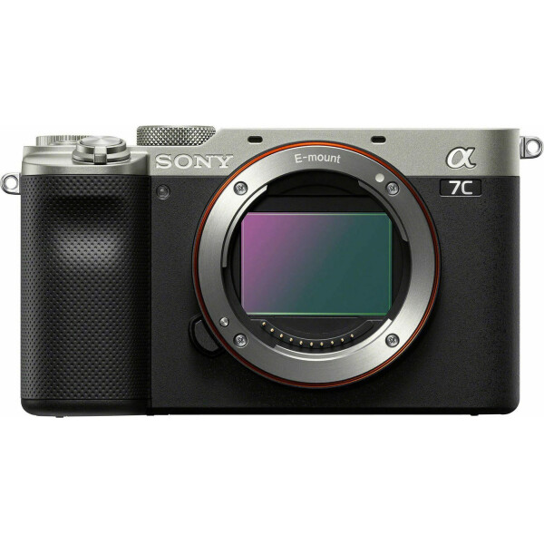 Sony α7C Mirrorless Φωτογραφική Μηχανή Body Ασημί
