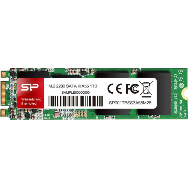 Silicon Power A55 SSD 1TB M.2 SATA III Κωδικός SP001TBSS3A55M28