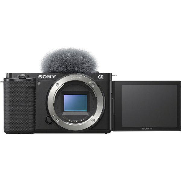 Sony ZV-E10 Mirrorless Φωτογραφική Μηχανή Body Μαύρη