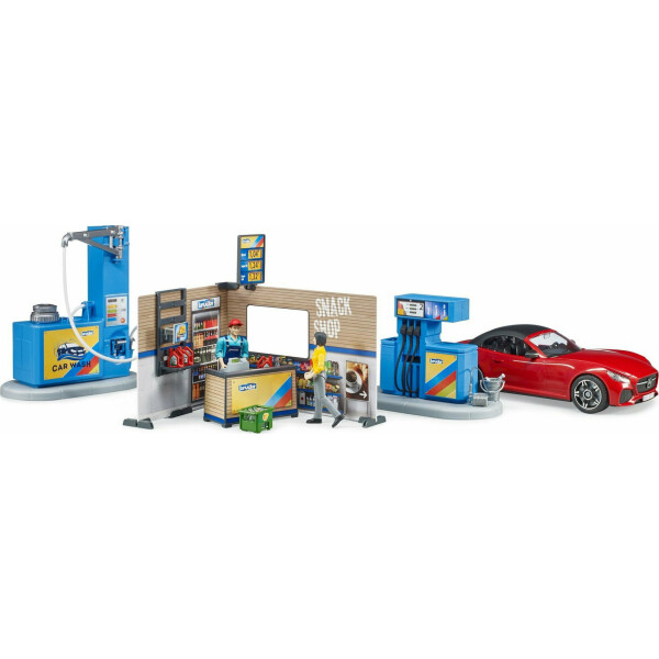 Bruder Petrol Station Car Wash