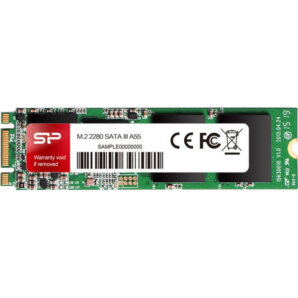 Silicon Power A55 SSD 256GB M.2 SATA III Bulk Κωδικός SP256GBSS3A55M28