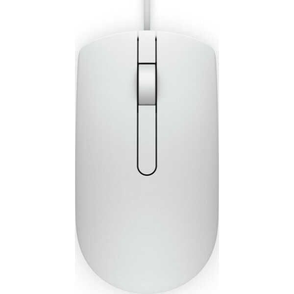 Dell MS116 Ενσύρματο Ποντίκι Λευκό