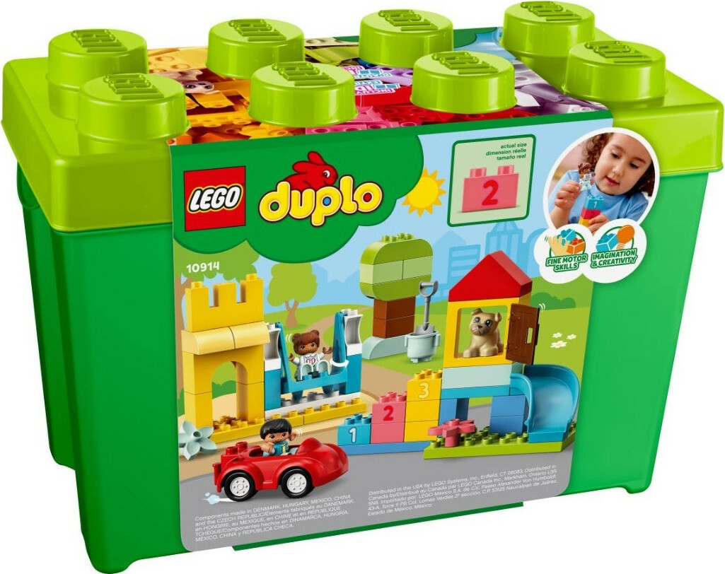 Lego Duplo Deluxe Brick Box για 1.5 Ετών 85τμχ Κωδικός 10914