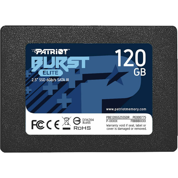 Patriot Burst Elite SSD 120GB 2.5 SATA III Κωδικός PBE120GS25SSDR