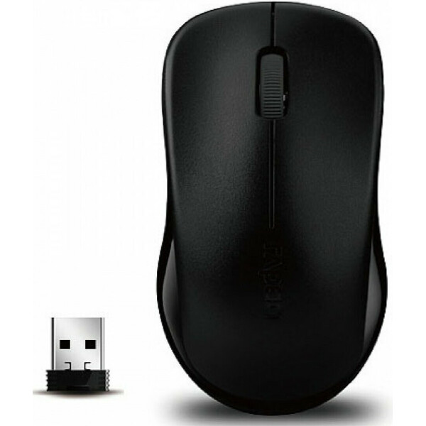 Rapoo Wireless Optical Mouse 1620 Ασύρματο Ποντίκι Μαύρο