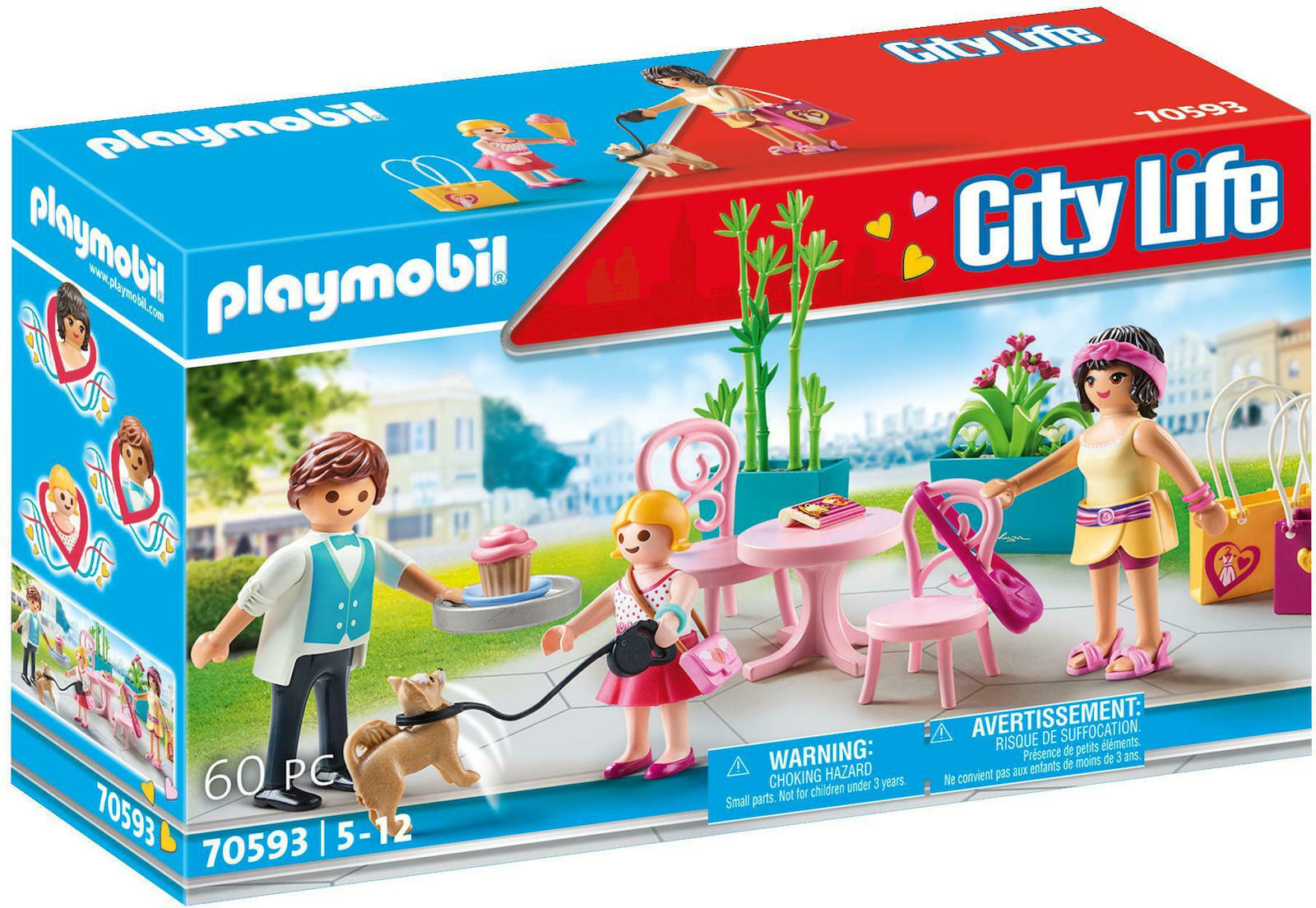 Playmobil City Life Fashion Café για 5-12 ετών