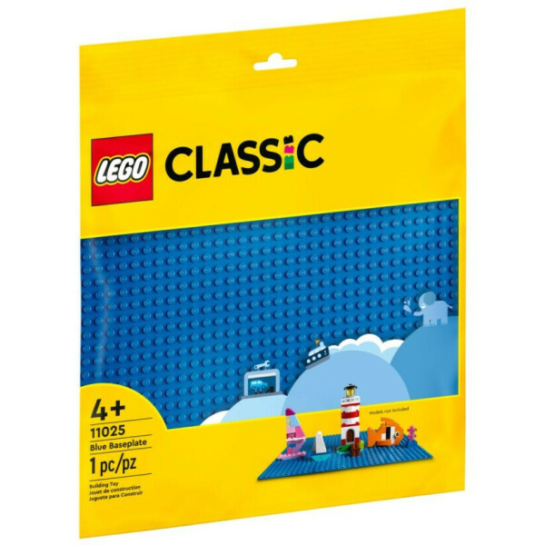 Lego Classic Blue Baseplate για 4 Ετών Κωδικός 11025