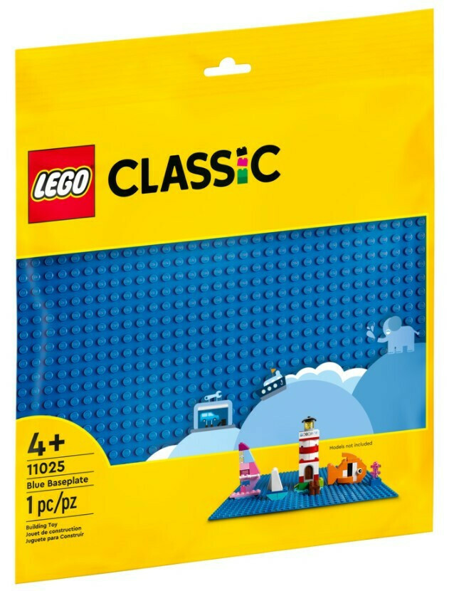 Lego Classic Blue Baseplate για 4 Ετών Κωδικός 11025