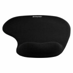 Savio MP-01B Mouse Pad 230mm με Στήριγμα καρπού Μαύρο