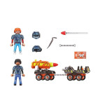Playmobil Dino Rise Μαχητές με Όχημα Μεταφοράς Πυραύλων για 5-10 ετών